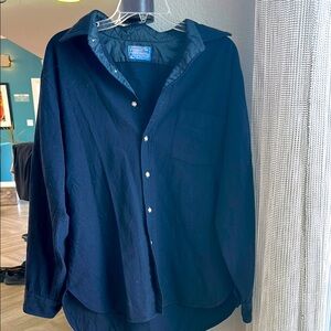 Pendelton Midnight Blue Casual Shirt
